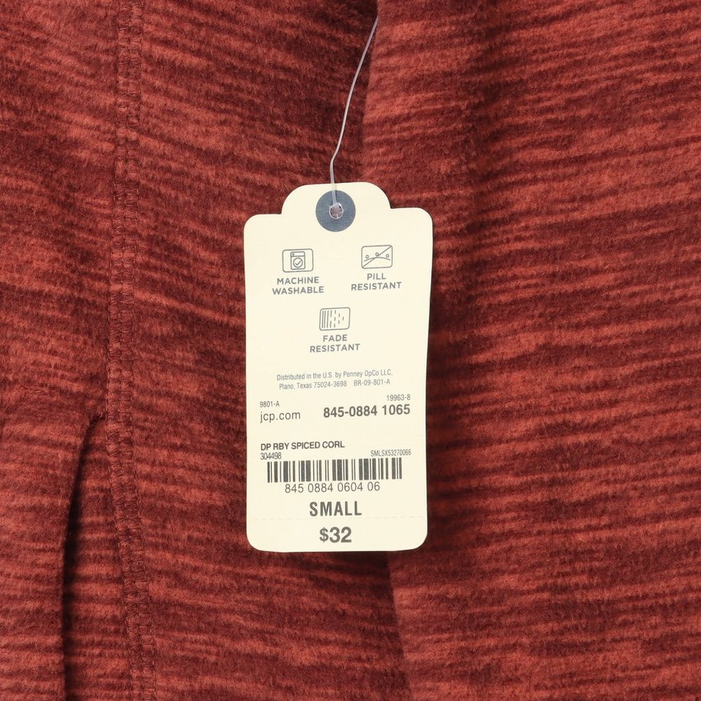 St.John's Classic Quarter Zip Pullover Small NWT - Picture 8 of 8